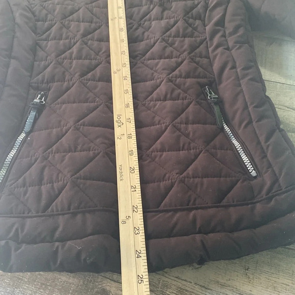 Marc New York Quilted Puffer Jacket Black Women's XS/TP Hood in Collar o… - Picture 7 of 10